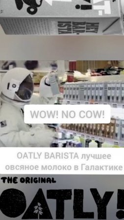 OATLY BARISTA лучшее овсяное молоко в Галактике!