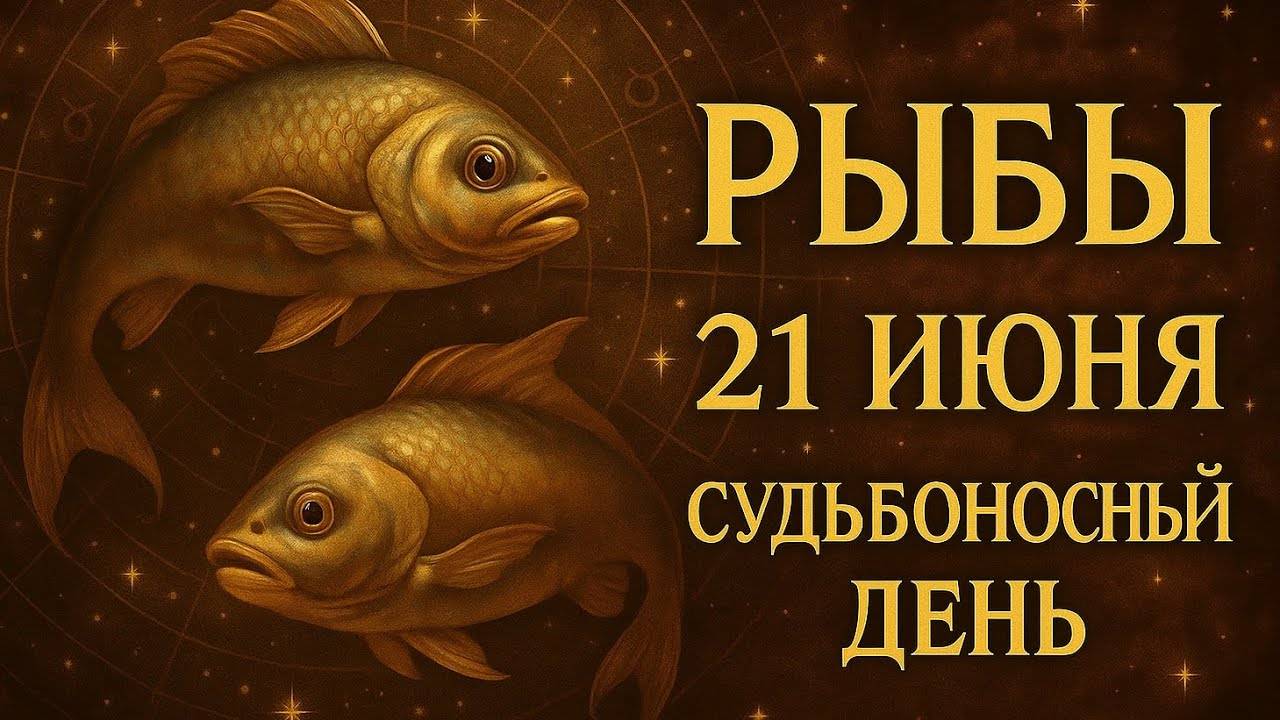 Рыбы. 21 июня — день, когда твоя душа проснётся Гороскоп, чувства, глубокое озарение