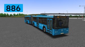 OMSI 2: Автобус №886 Омская улица - Метро Рассказовка