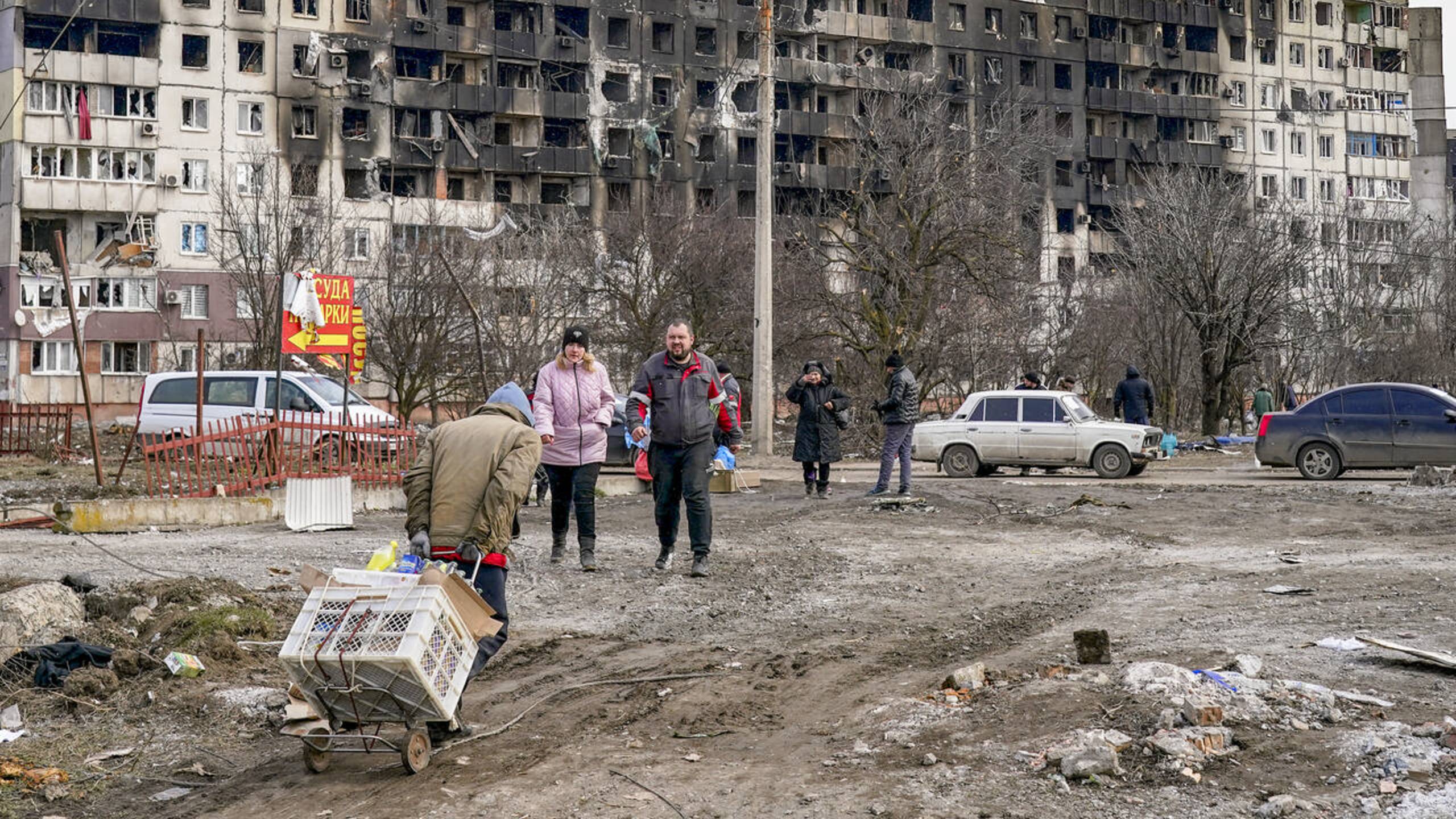 Без связи в Мариуполе — friendly fire. Чуть не завалили свой танк