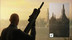 HITMAN 2,3: "Хороший обзор". Looking into the distance.