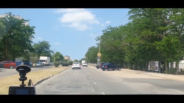 дорога к лазурной набережной в Евпатории