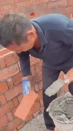 Необычная укладка кирпича