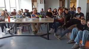 Студенты  ИСА и ЖКХ  ПГТУ и профи строительной отрасли Мариуполя на интенсиве.