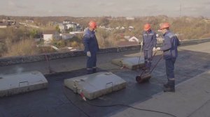 Монтаж и ремонт наплавляемой кровли