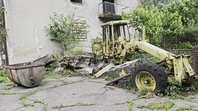 город призрак в абхазии акармара