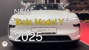 Новая Tesla Model Y 2025 года. Видео обзор.