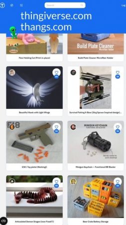 Где взять модели для 3D печати
