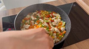 My hobbies. Готовим рис с курицей и овощами, ч 5.
