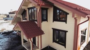 Отзыв 5, деревянный дом из сухого СВЧ  профилированного бруса