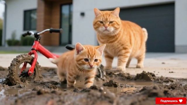 Как котик устроил потоп