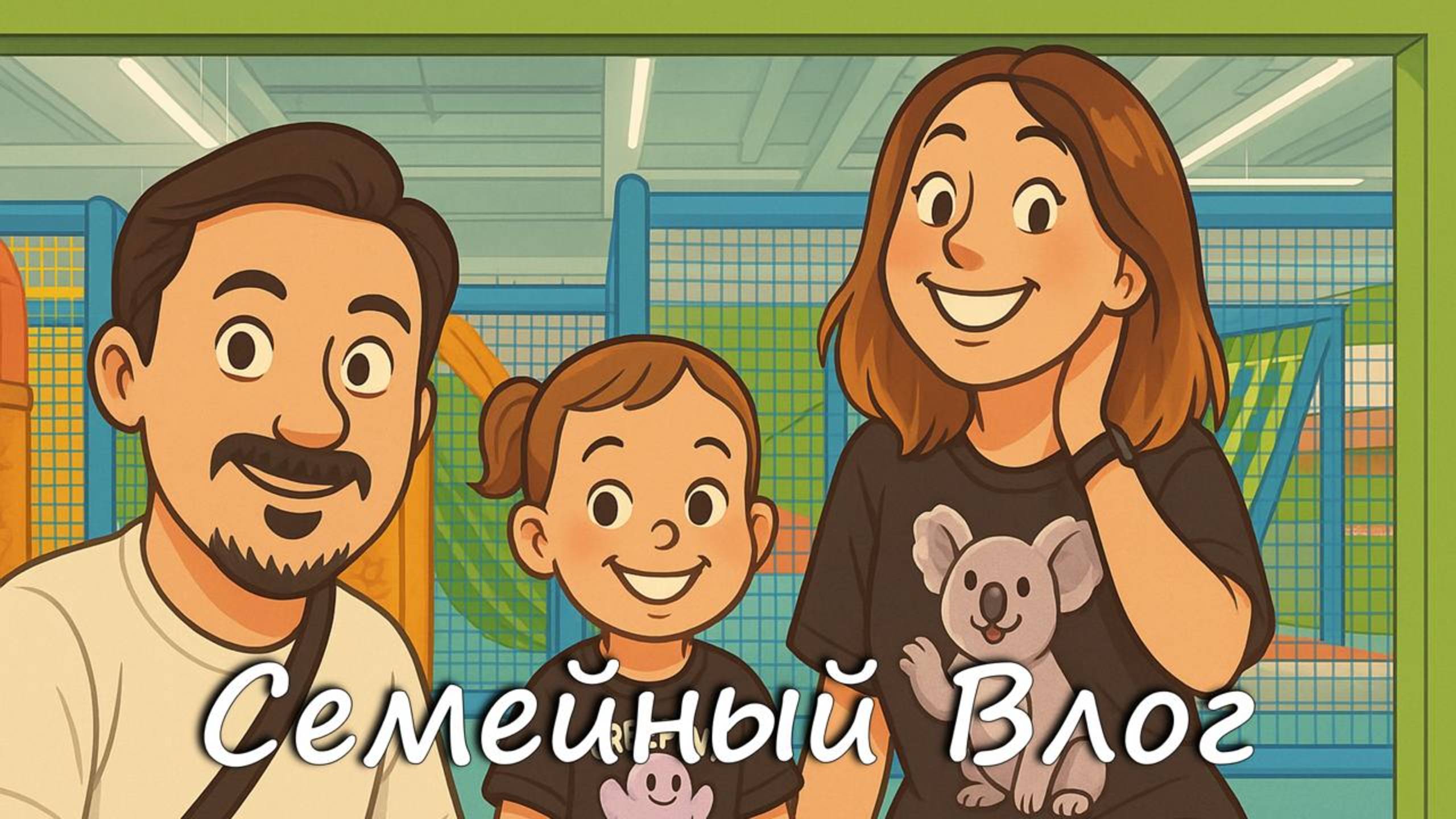 Семейный влог | Парк под крышей и кот в коробке | Polina's life | ПапСовет
