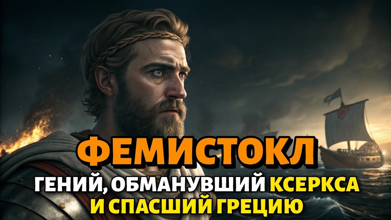 🌙 ЛЕКЦИЯ ДЛЯ СНА 🌚 // ФЕМИСТОКЛ: От "Полукровки" до Спасителя Греции – ВЗЛЁТ, ПАДЕНИЕ и ИЗГНАНИЕ.