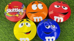 Смотри, что внутри этих волшебных баночек Skittles и M&M’s!