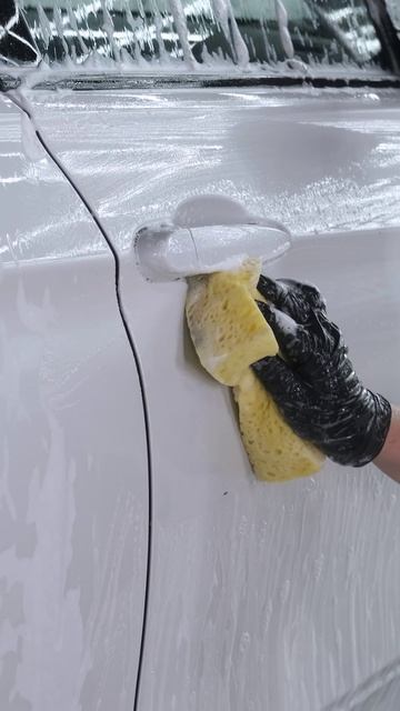 Правильная ручная мойка автомобиля! #automobile #автомобили #уходзаавто