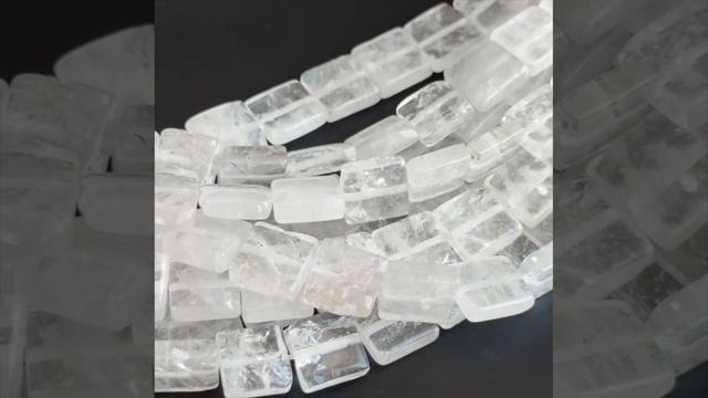 Горный хрусталь со шторками квадраты 12х12 мм