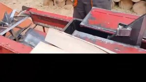 Конвейер для дров, видеоотчет клиента