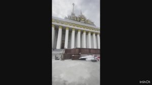 ВДНХ Павильон номер один реставрация крыльца