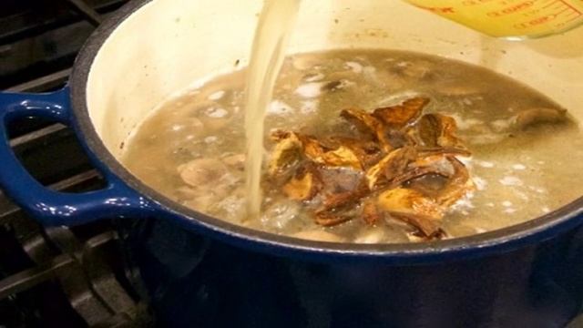 Грибной суп-пюре на сливках