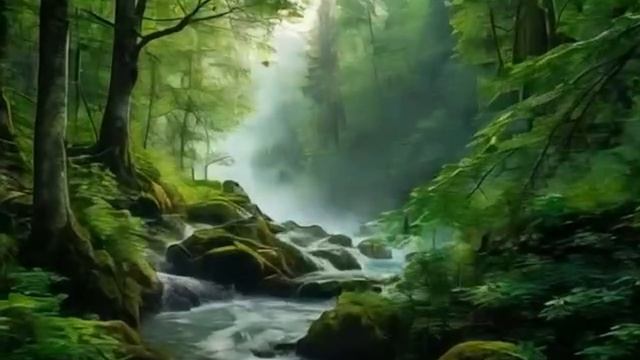 Инструментальная музыка – Пение птиц встречает новый день в саду