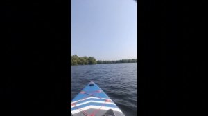 выплыли покататься на сапах. Беляевские карьеры