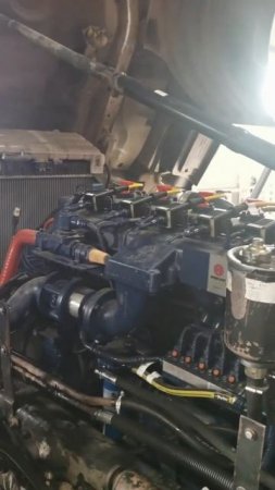 Запуск газового метанового движка с помощью волшебства и мастерства ))