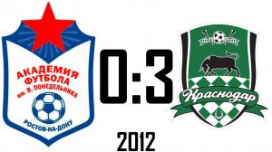 Академия Понедельника 2012 0:3 Краснодар-2 2013