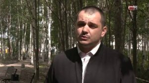 В сквере за ГАИ Сургута завершается благоустройство