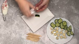 КАК ПРИГОТОВИТЬ КАНАПЕ С ПЕРЕПЕЛИНЫМ ЯЙЦОМ НА ШПАЖКАХ? Вкусная закуска с красной икрой на праздник