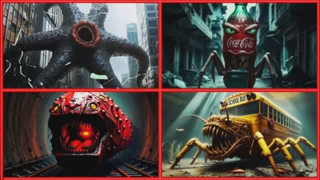 Голодная звезда 🆚 Пожиратель поездов 🆚 Пожиратель кокаколы 🆚 Пожиратель школьных автобусов 🆚
