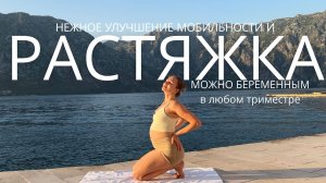 БЕРЕМЕННАЯ РАСТЯЖКА ДЛЯ СНЯТИЯ НАПРЯЖЕНИЯ В ТЕЛЕ / 1-2-3 ТРИМЕСТР БЕЗ ПРОТИВОПОКАЗАНИЙ