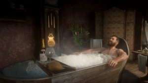 RED DEAD REDEMPTION 2 Ambient Music & Ambience Relaxing Bath RDR2