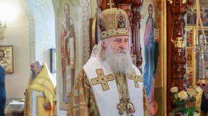 Проповедь митрополита Каширского Феогноста в Екатерининском мужском монастыре 21.06.25