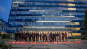 В ЮЗГУ прошла акция Свеча Памяти