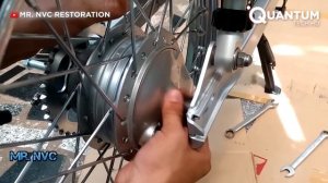Полная реставрация ржавой Honda, восстановление старого мотоцикла обратно в новый.