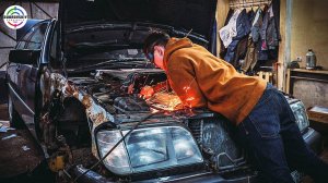Мерседес w140 попал в кривые руки