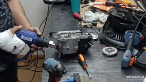 4х тактная бензиновая воздуходувка Senix диагностика по гарантии