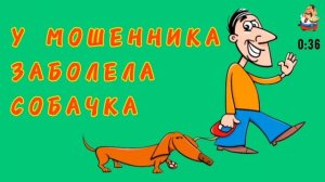 У МОШЕННИКА ЗАБОЛЕЛА СОБАЧКА