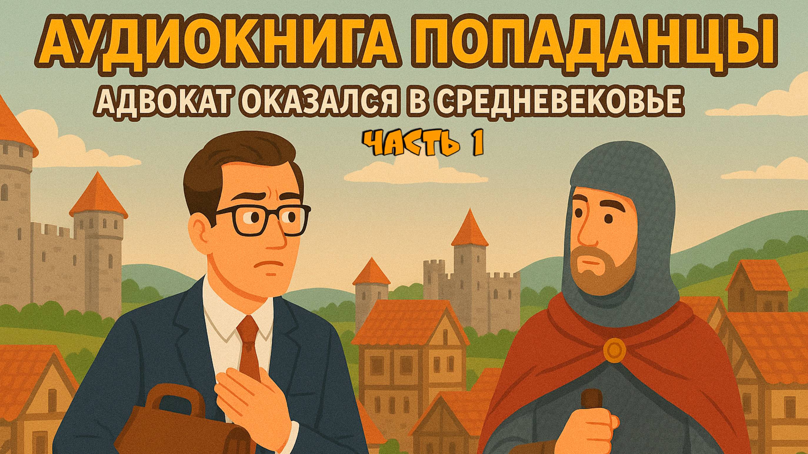 Аудиокниги про попаданцев | ПОПАДАНЕЦ в Средневековье — Адвокат в прошлом |Попаданцы слушать онлайн