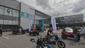 #81-1 CF Moto 450 MT тест драйв | MotoWeekend вместе с ИАТ Спортив