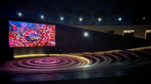 Весенний ночной парк Краснодар.