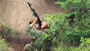 Российские военнослужащие рассказали о проведении боевых учений на полигоне