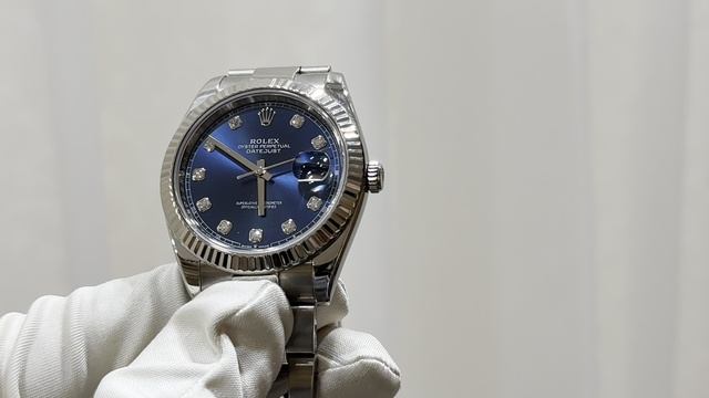 Rolex  DATEJUST 41 MM, STEEL AND WHITE GOLD