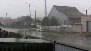 Ливневый ураган в с. Поспелиха .21 06 2025г.