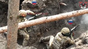 Засада в упор. Российские разведчики устраняют наёмников из пистолетов