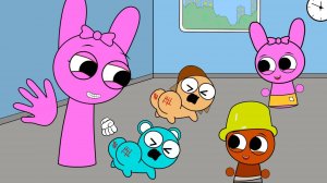 Спрунки или Спрунке получили по жопе| Sprunki мультфильм