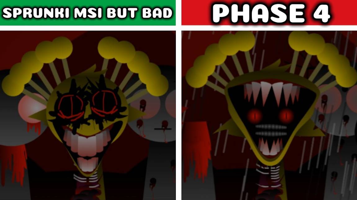 INCREDIBOX SPRUNKI ☢️ | MSI BUT BAD: PHASE 3 vs 4! 💀🎛️ КТО ИСПОРЧЕННЕЕ?