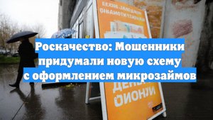 Роскачество: Мошенники придумали новую схему с оформлением микрозаймов