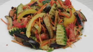 Такого ВКУСНОГО САЛАТА Вы Еще Не Пробовали! БАКЛАЖАНЫ ПО-КОРЕЙСКИ/Рецепт Салаты/Рецепт Баклажаны