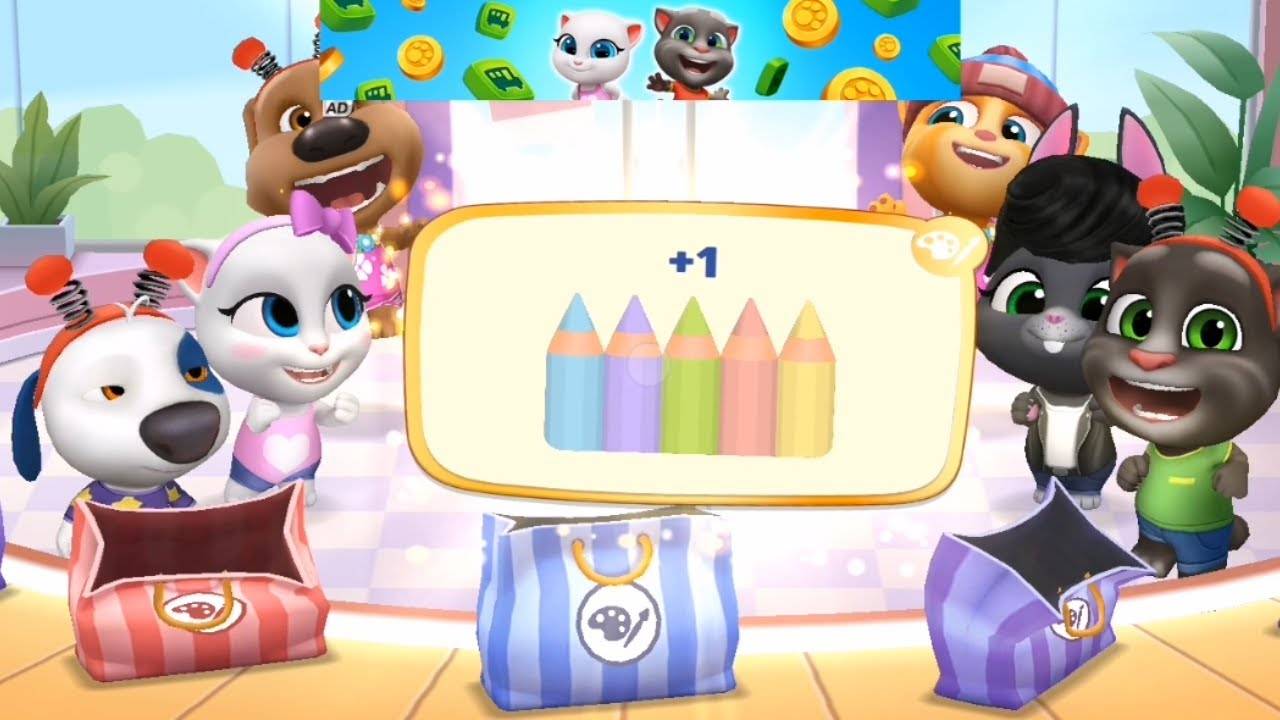 My Talking Tom Friends 🐾 Прохождение игры на iOS и Android 📱 | Новая игра от Outfit7! 🎉